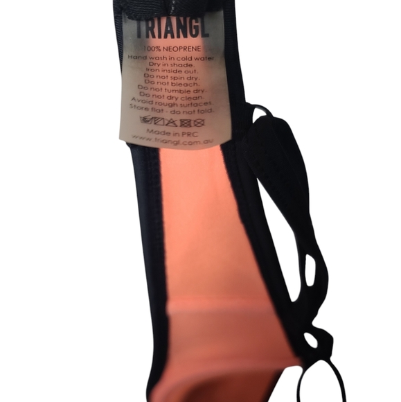 TRIANGL Colorblock Bikini Top XXS - Picture 7 of 7